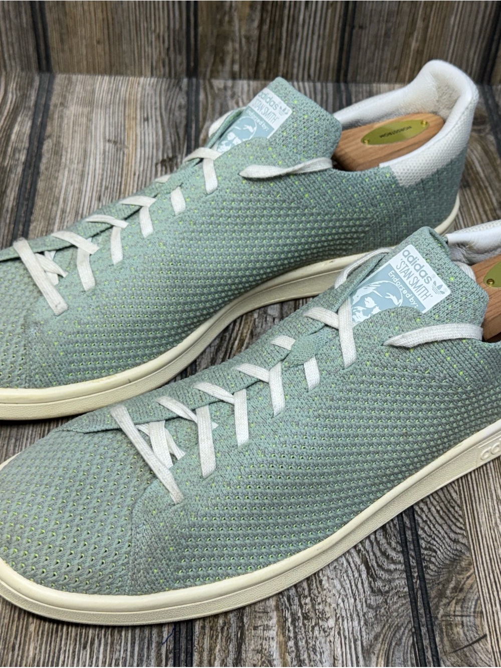 Men’s adidas Primeknit Sneakers in Sage Green size 13